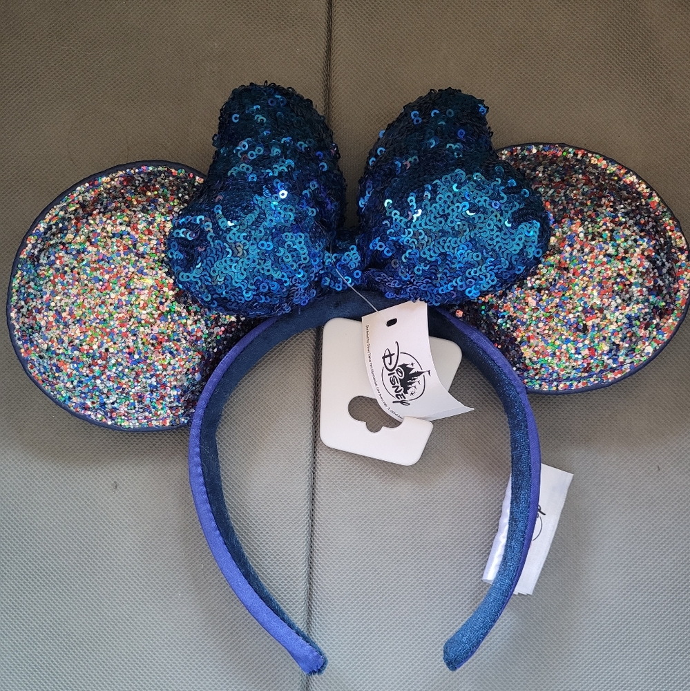 Sequin Minnie Mouse Ears Headband